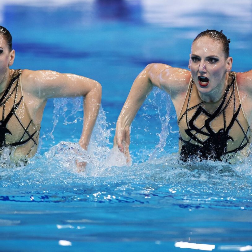 Maria Kiseleva and Olga Brusnikina