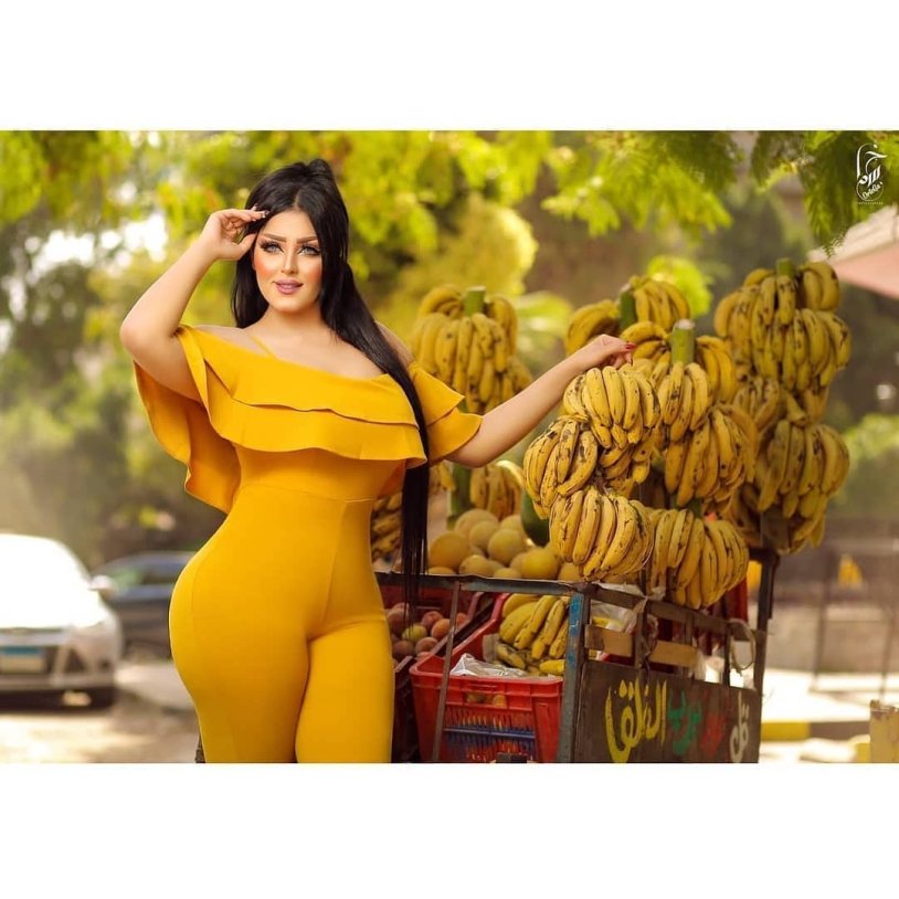 Egyptian model plus Salma