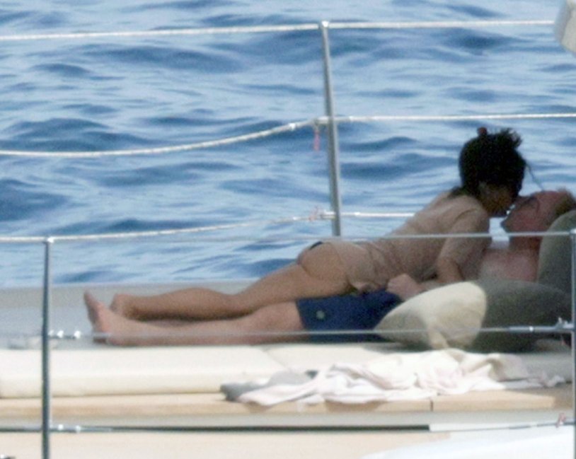 Salma Hayek 2022 in a swimsuit