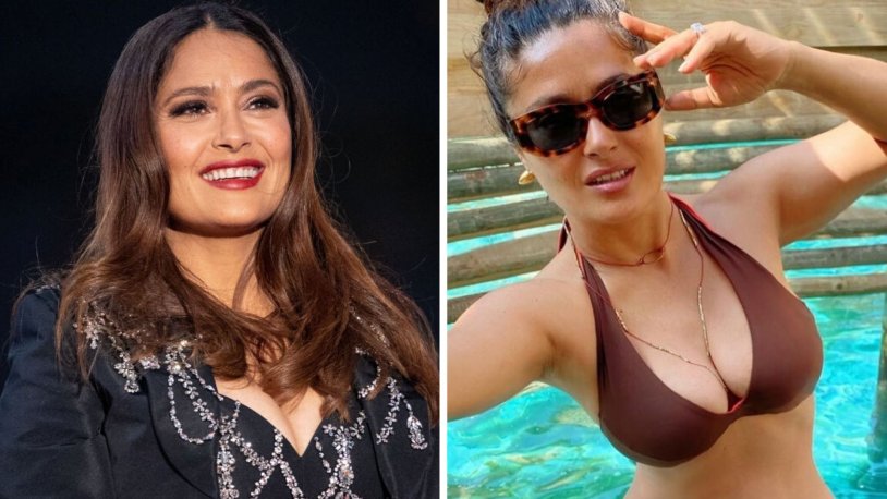 Salma Hayek Bikini