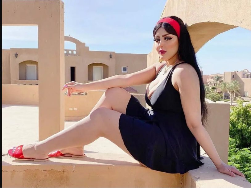 Egyptian model plus Salma