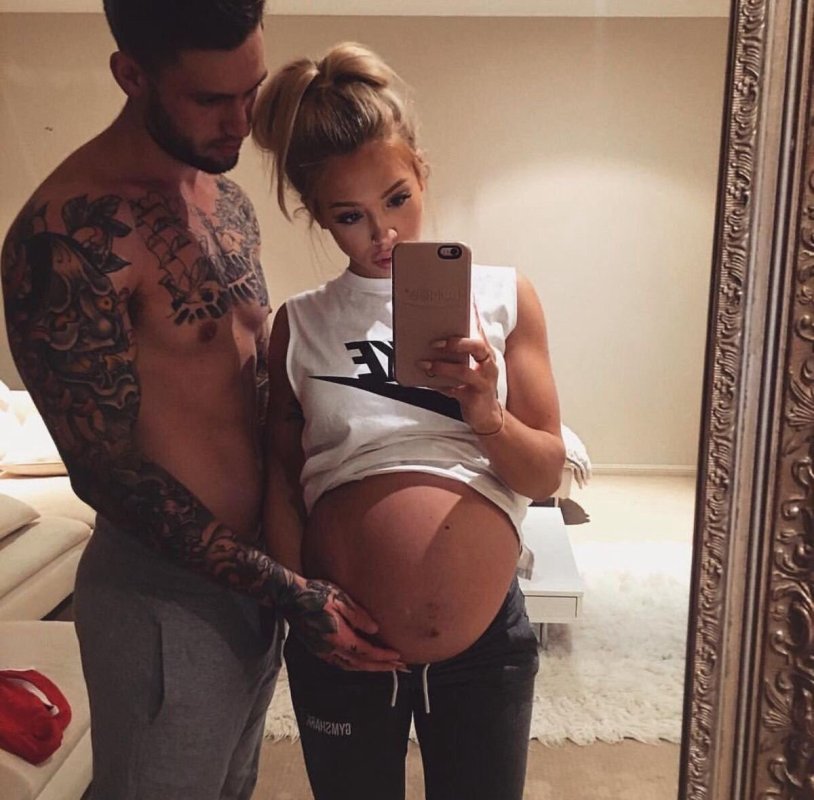 Tammy Hembrow with her husband