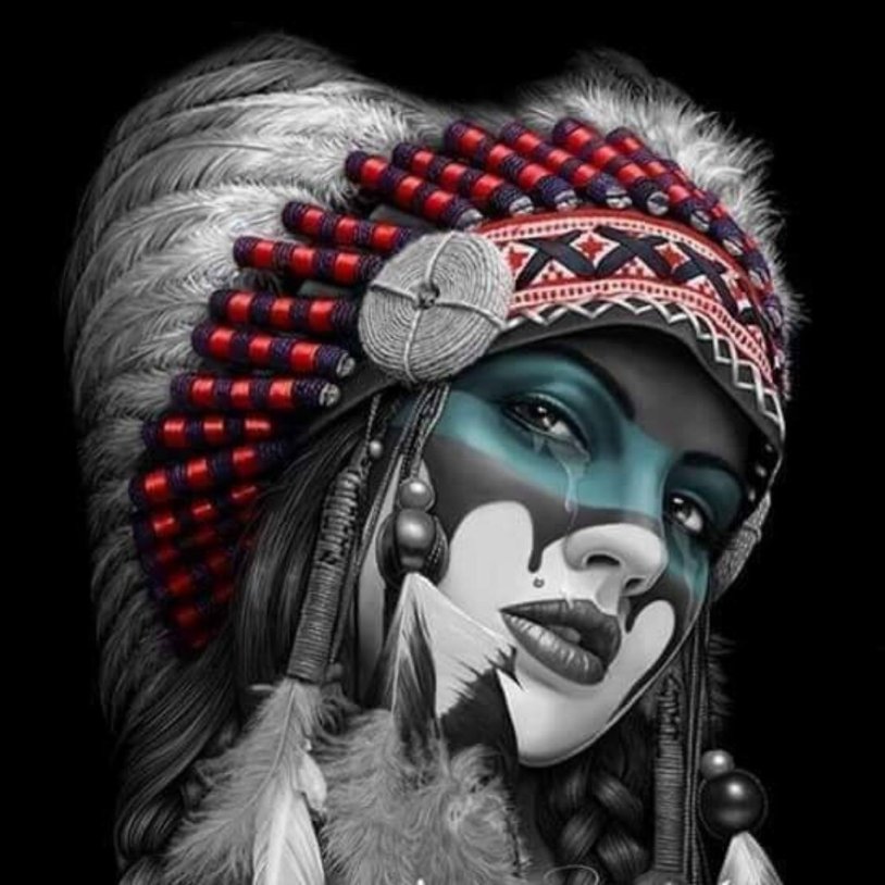 Tattoo girl Indian