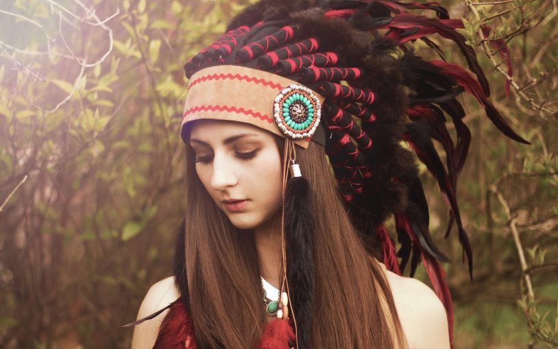 Hippie headdress