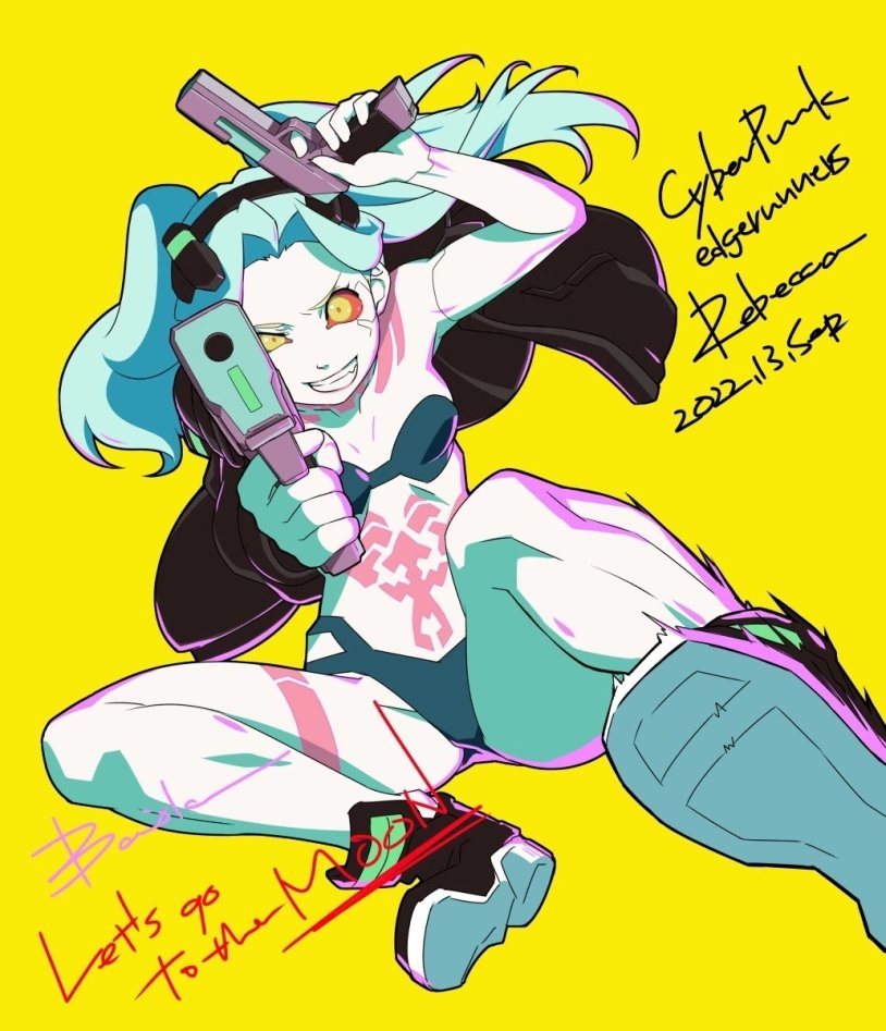 Cyberpunk Edgerunner Rebecca