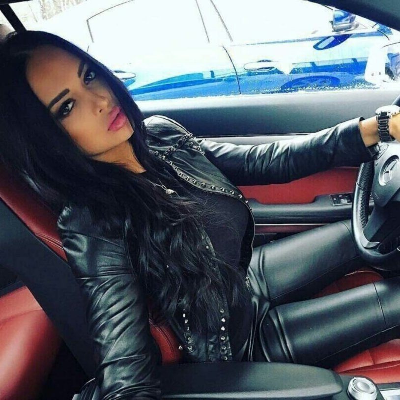 Olesya Malinskaya Leather