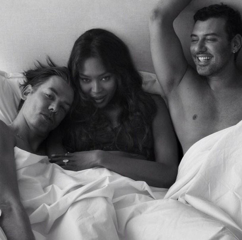 Merth Alas and Marcus Piggot Naomi Campbell