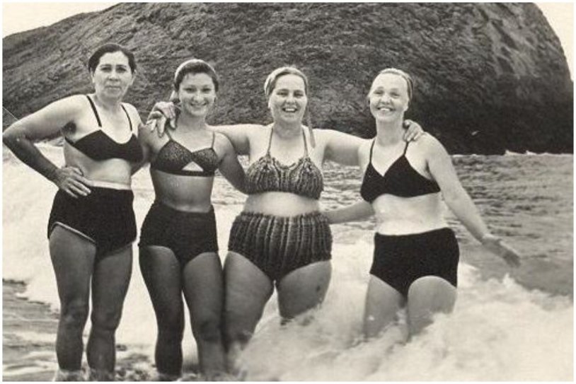 Beauty standards in the 50s of the USSR