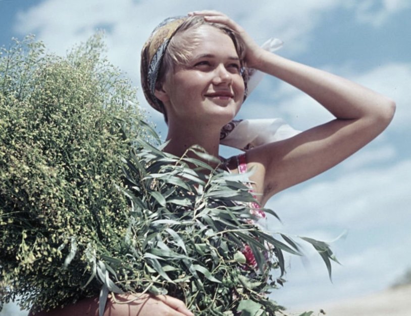 The beauty of Soviet girls