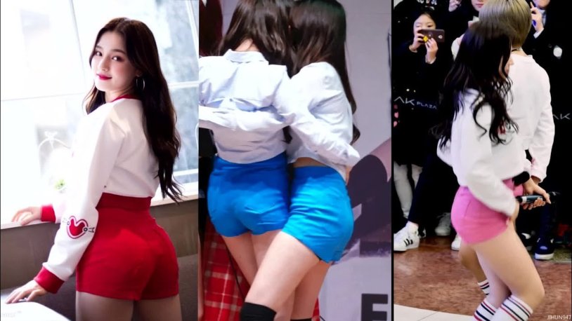 Nancy Momoland in shorts