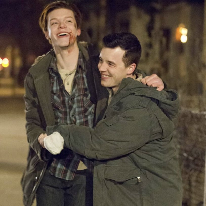 Ian Gallager and Mickey