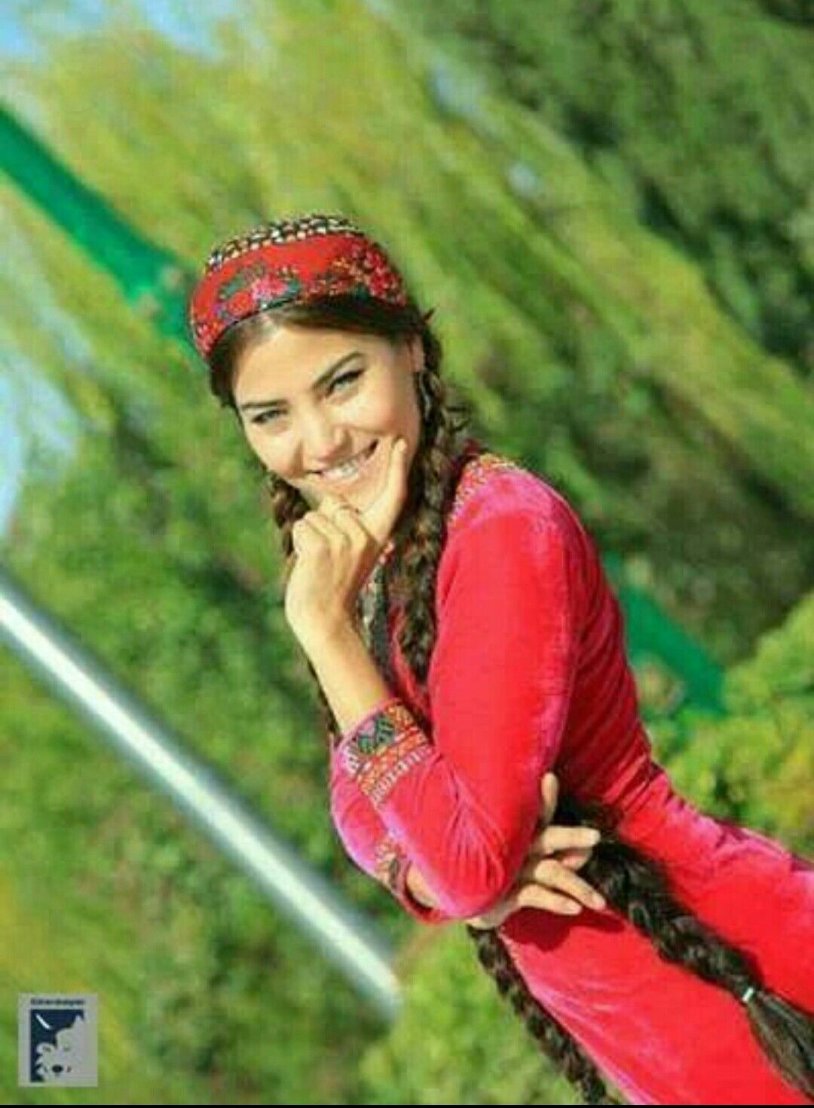 Beautiful Turkmen and profile