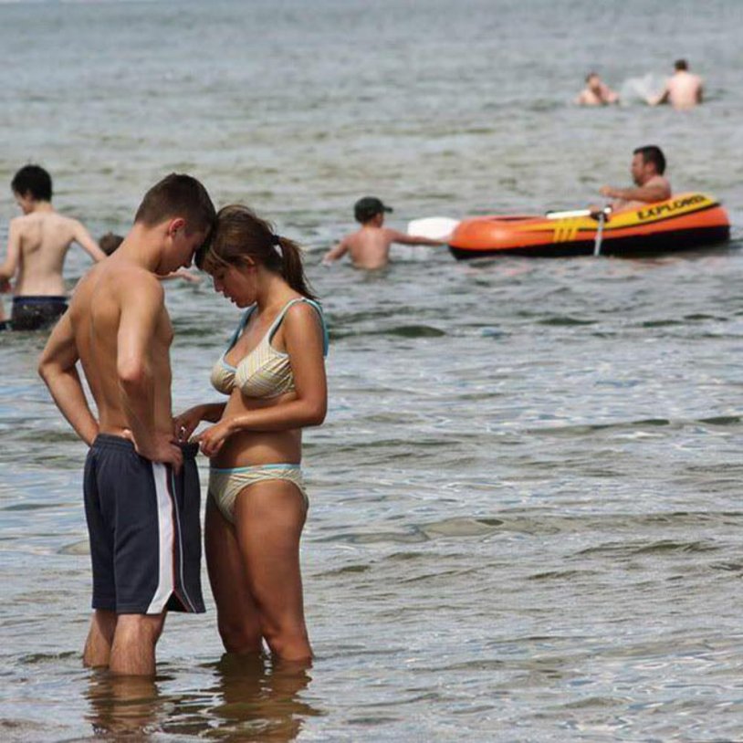 Surprises on the beach