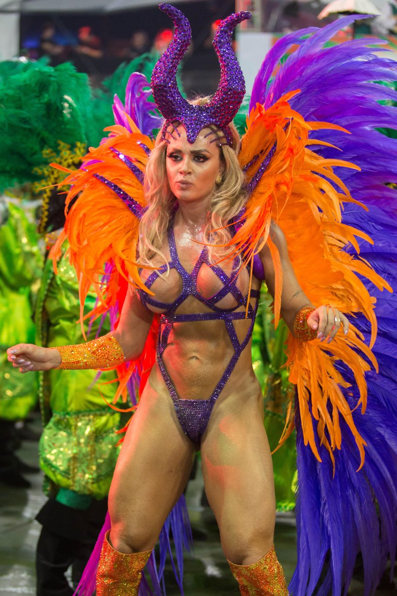 Naked carnival without clothes