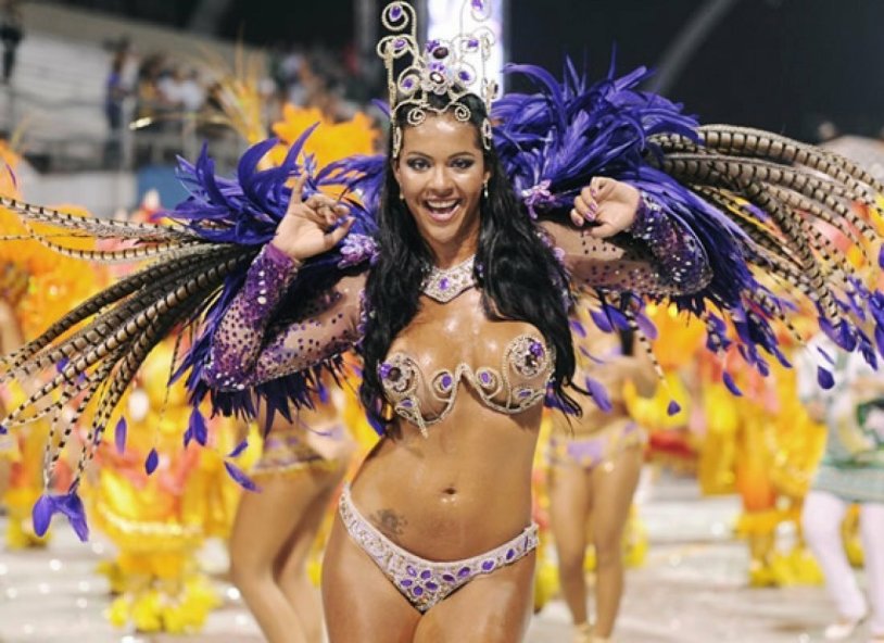 Carnival Rio de Janeiro costumes topless