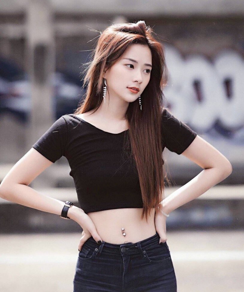 Nipples of Asian girls