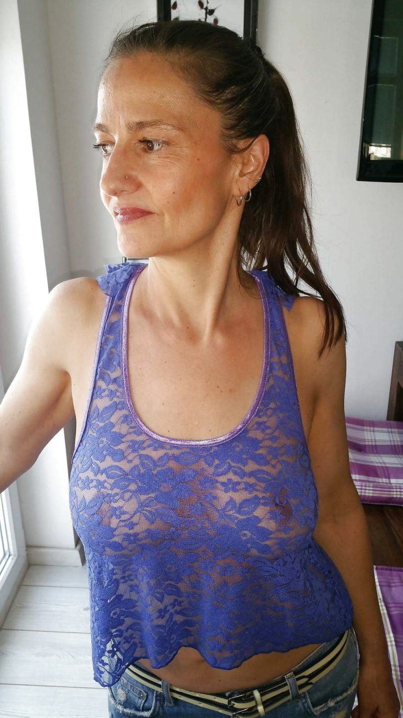 Big boobs of Russian mom ANA GINGER