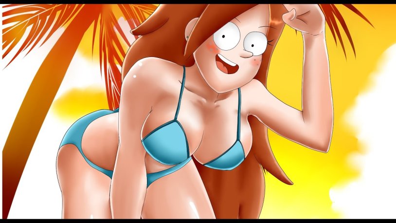 Gravity Falls Wendy in a bikini