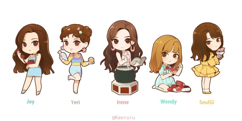 Red Velvet Chibi