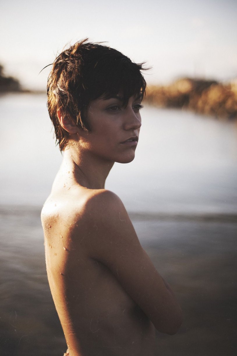 Small with short haircuts nude