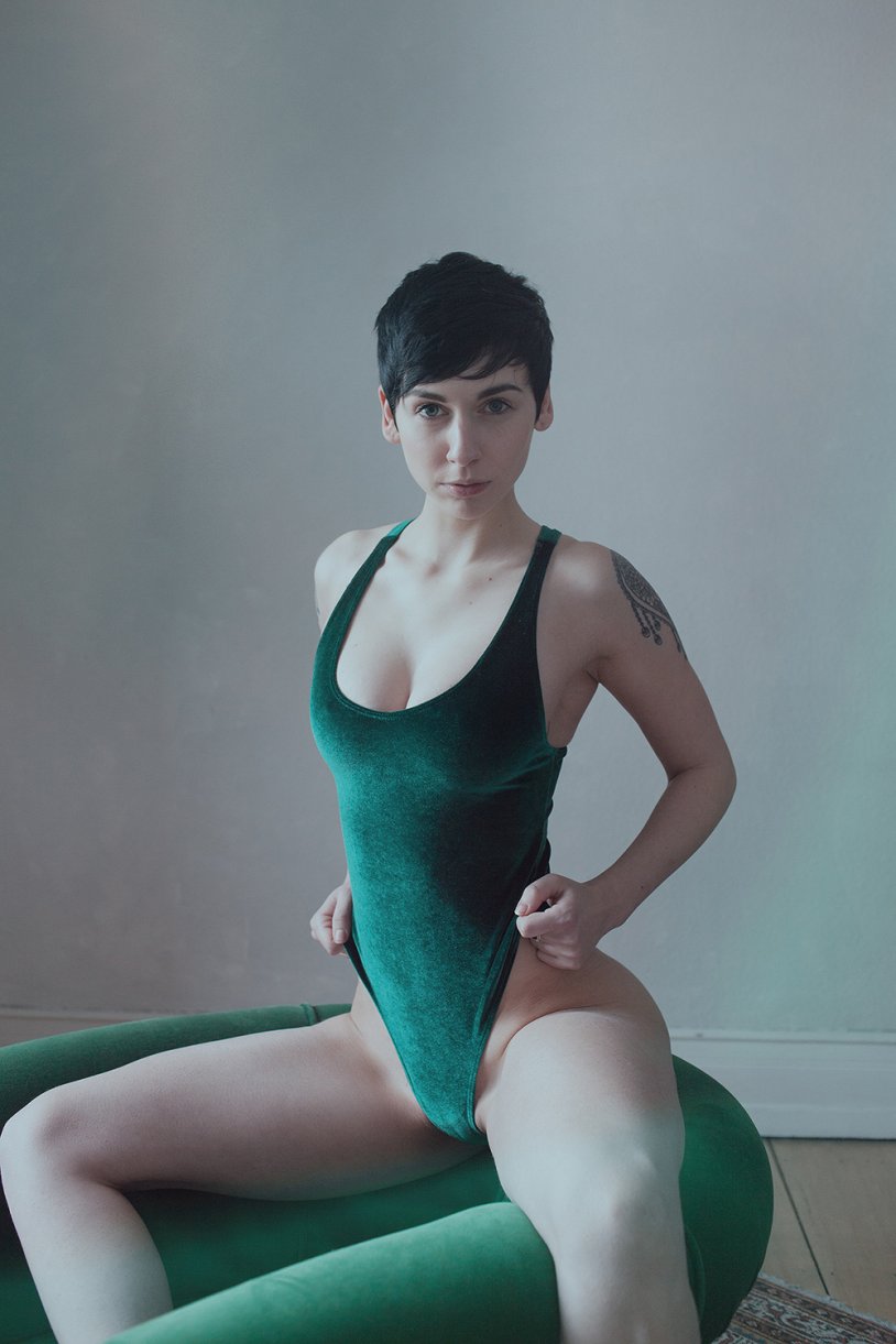 LikePet in a swimsuit