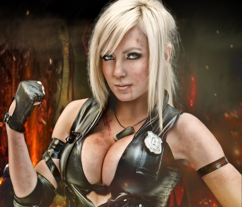 Mortal Combat Sonya Blade Cosplay