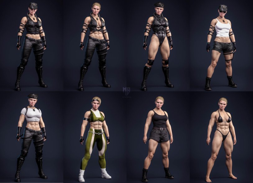 Sonya Blade Mordall Combat