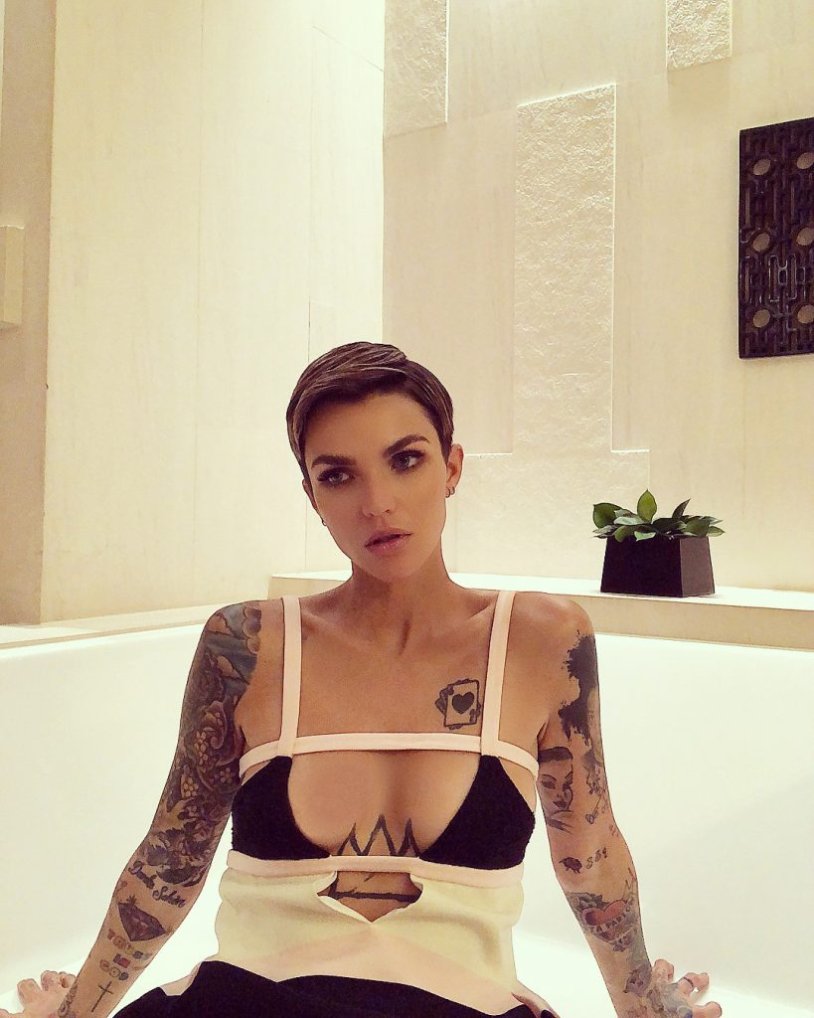Ruby Rose drain