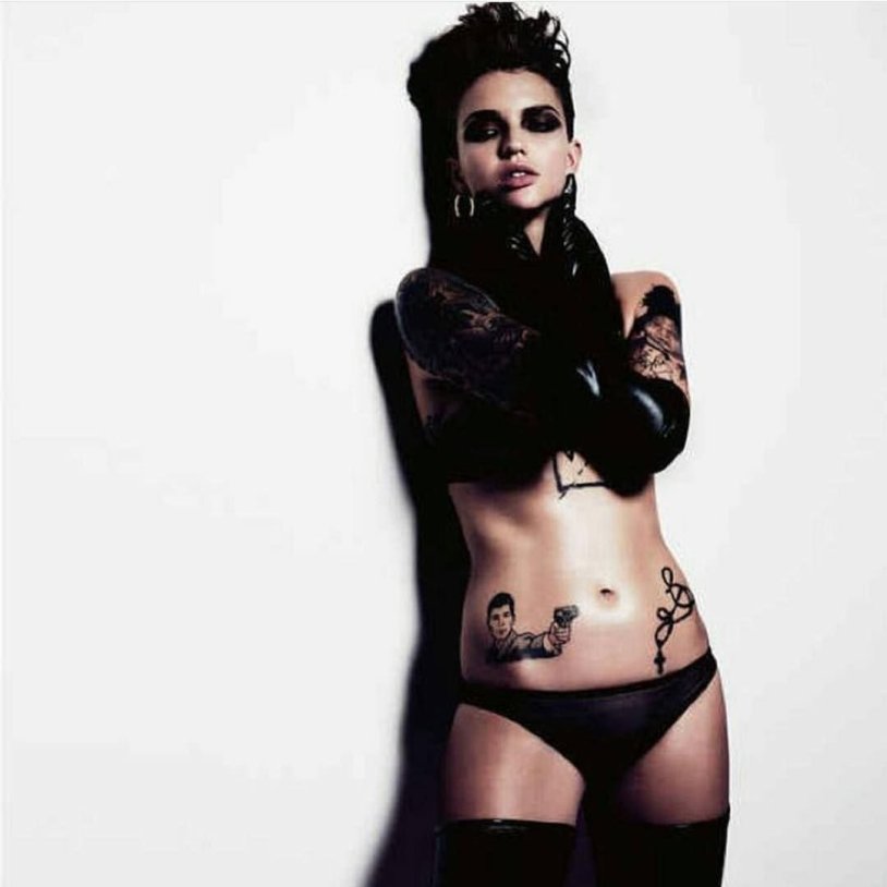 Ruby Rose Topless