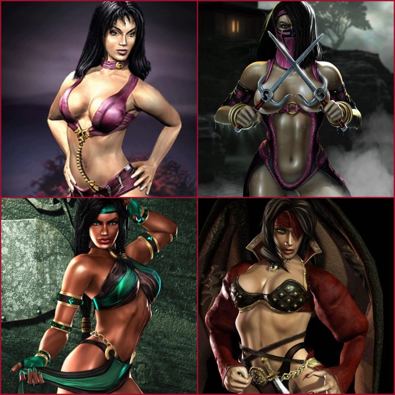 Jade Mortal Combat 9 breast size