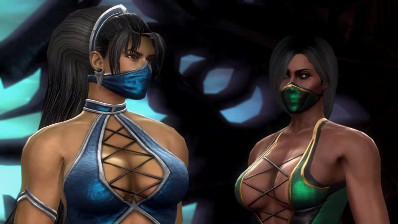 Mortal Combat 11 Kitan and Jade