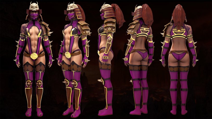 Milena Mortal Kombat 11 Model