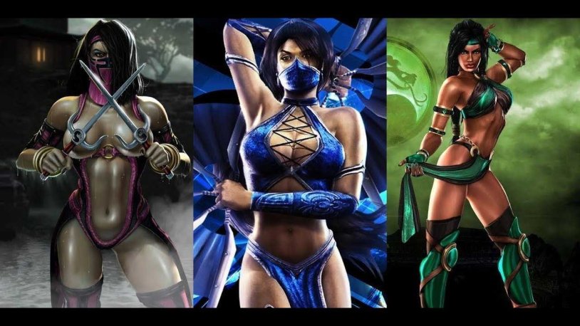 Kitana and Jade Mk 11