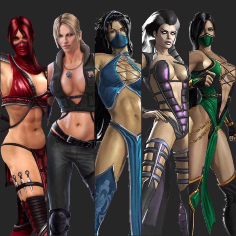 Mortal Combat Heroes of Women