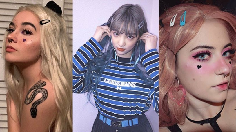 Makeup girls from tick current