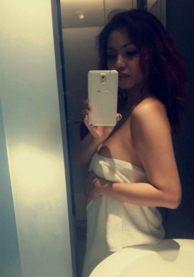 Selfie in the bathroom