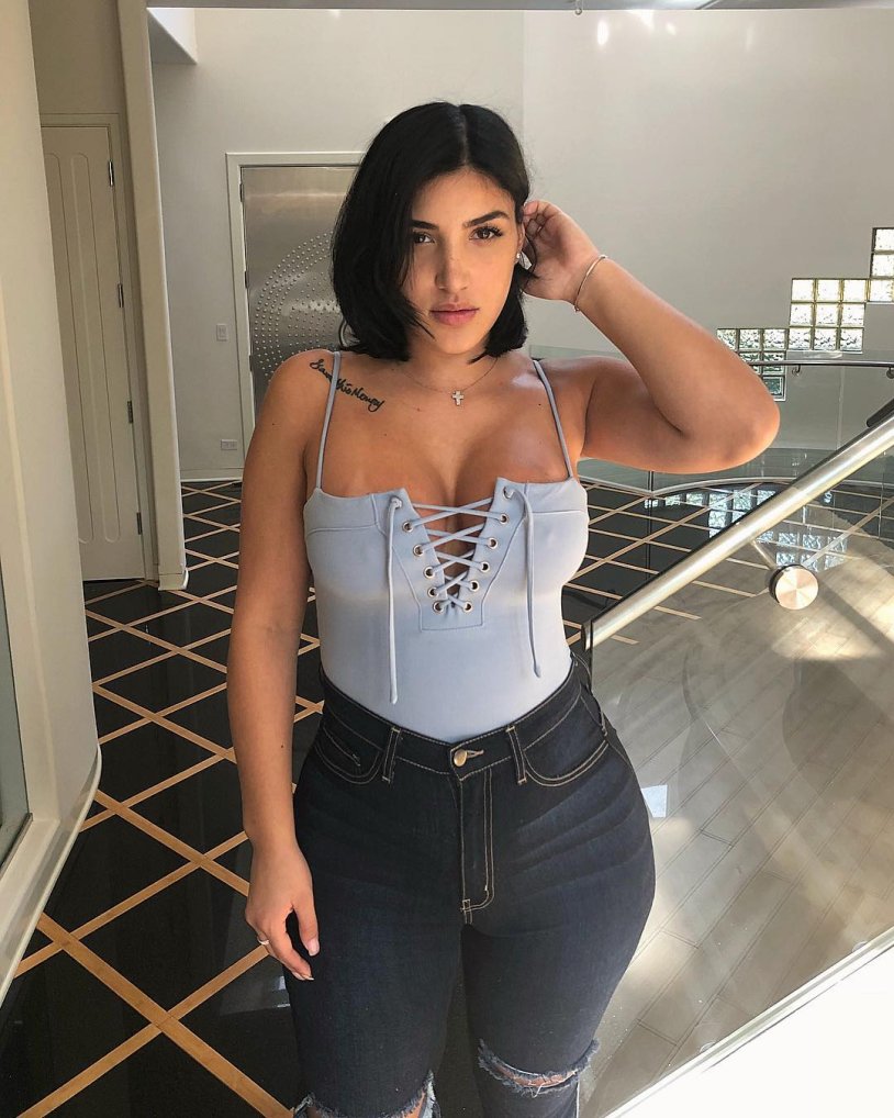 Alissa Sorto in a swimsuit