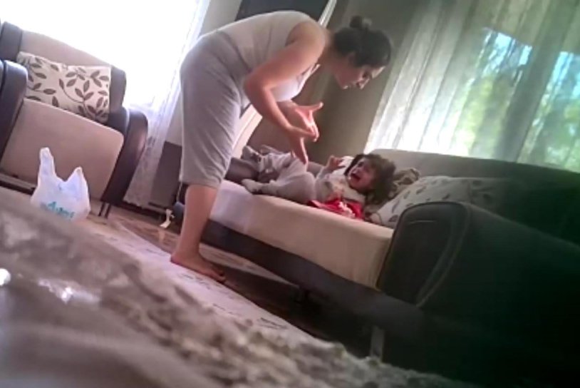 Hidden camera in mom's bedroom