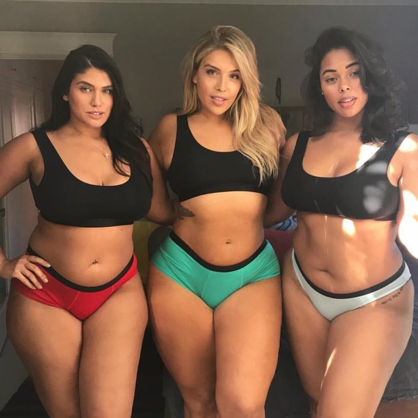 Model Ashley Graham in a bikini swimsuit