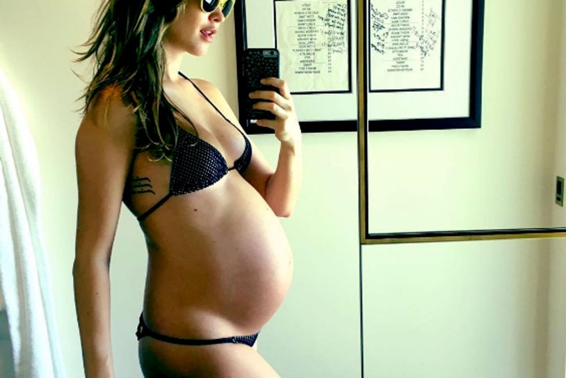 Behati Princess Levin is pregnant