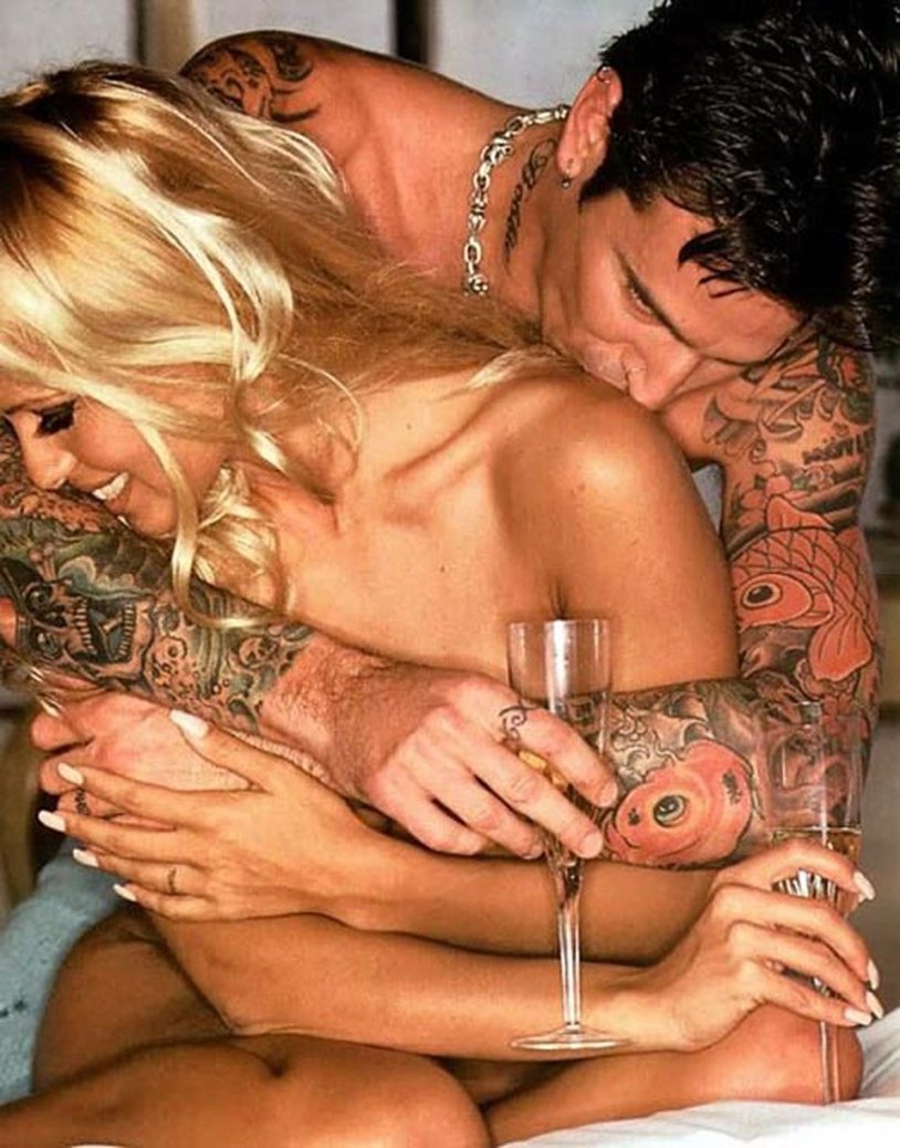 Pamela Anderson and Tommy Lee