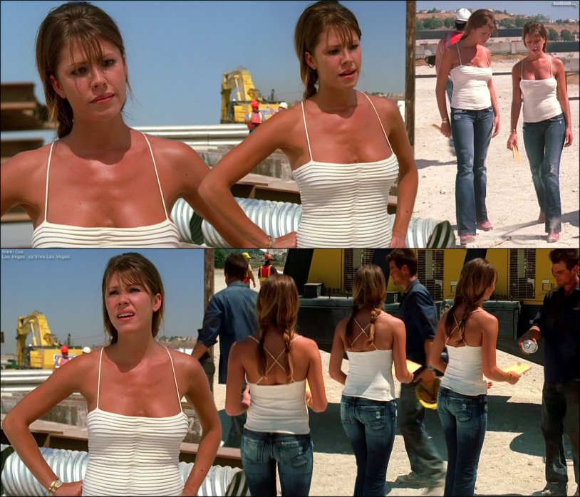 Nikki Cox in the series Las Vegas