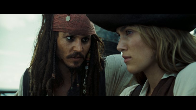 Jack Sparrow and Elizabeth