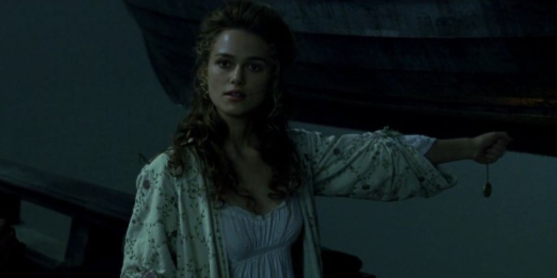 Kira Knightli 2003 Pirates of the Caribbean Sea
