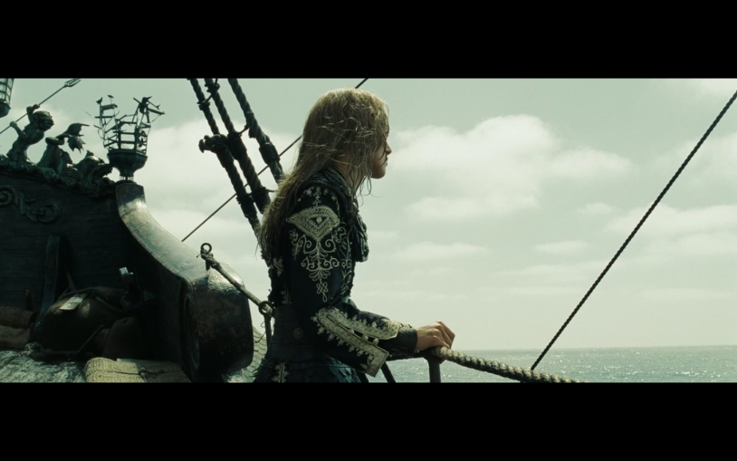 Elizabeth Swann on the ship