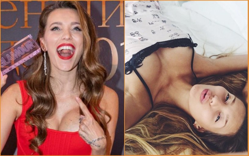 Regina Todorenko opened her mouth