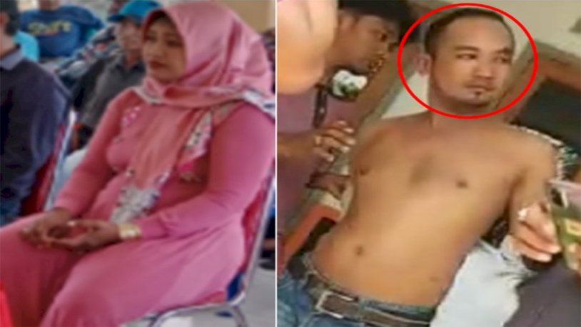 Viral Wanita Selingkuh di Tlanjangi Suami No Sensor