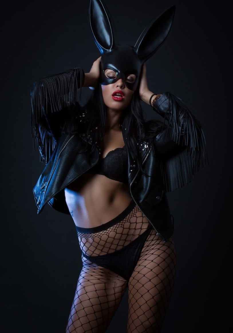 Playboy style photo shoot