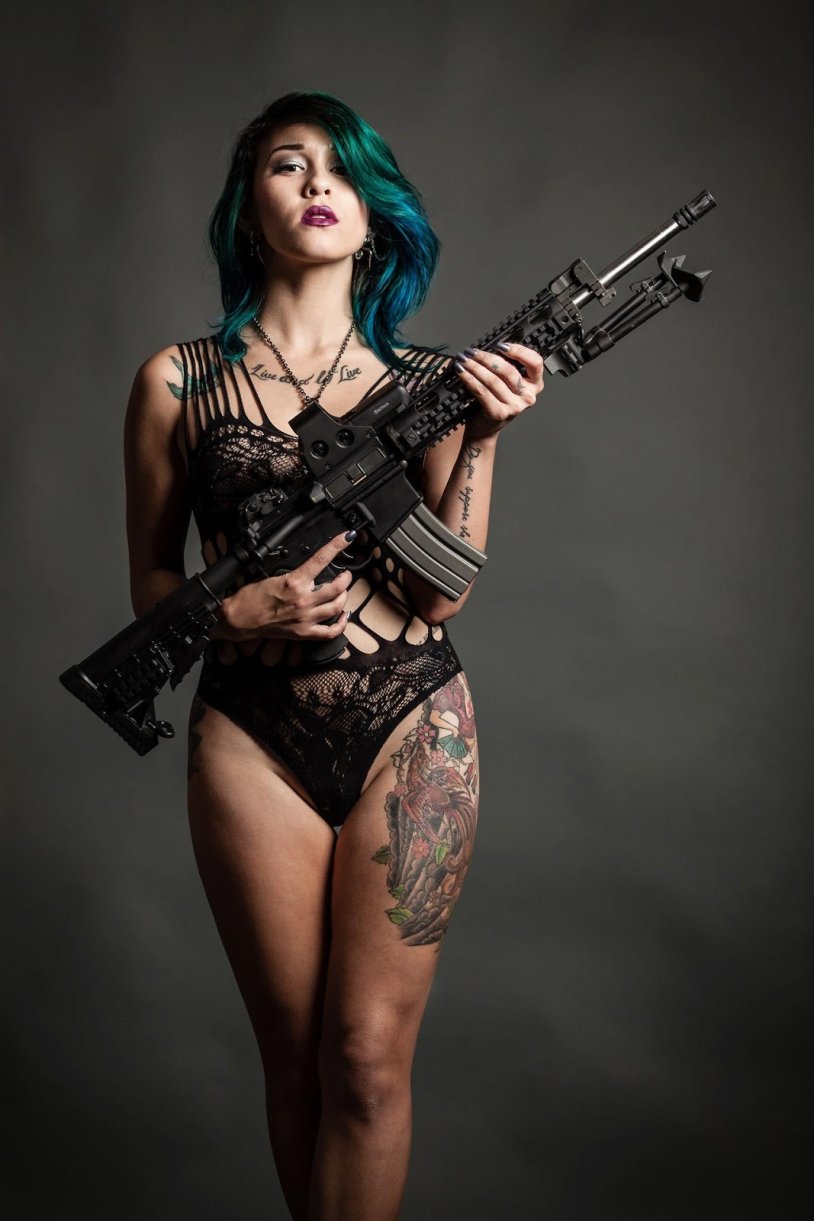 War of Amazons with Firearms