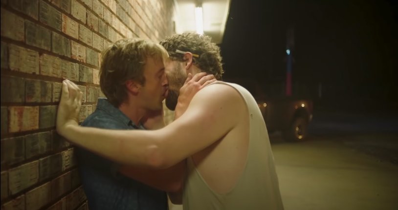 Escape from Vegas Tom Felton Kiss